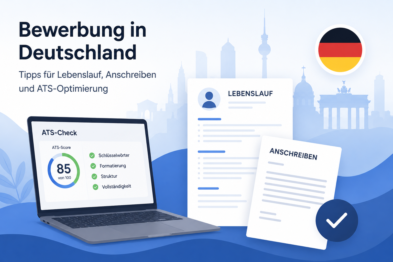 Bewerbung in Deutschland – Lebenslauf, Anschreiben und ATS-Optimierung